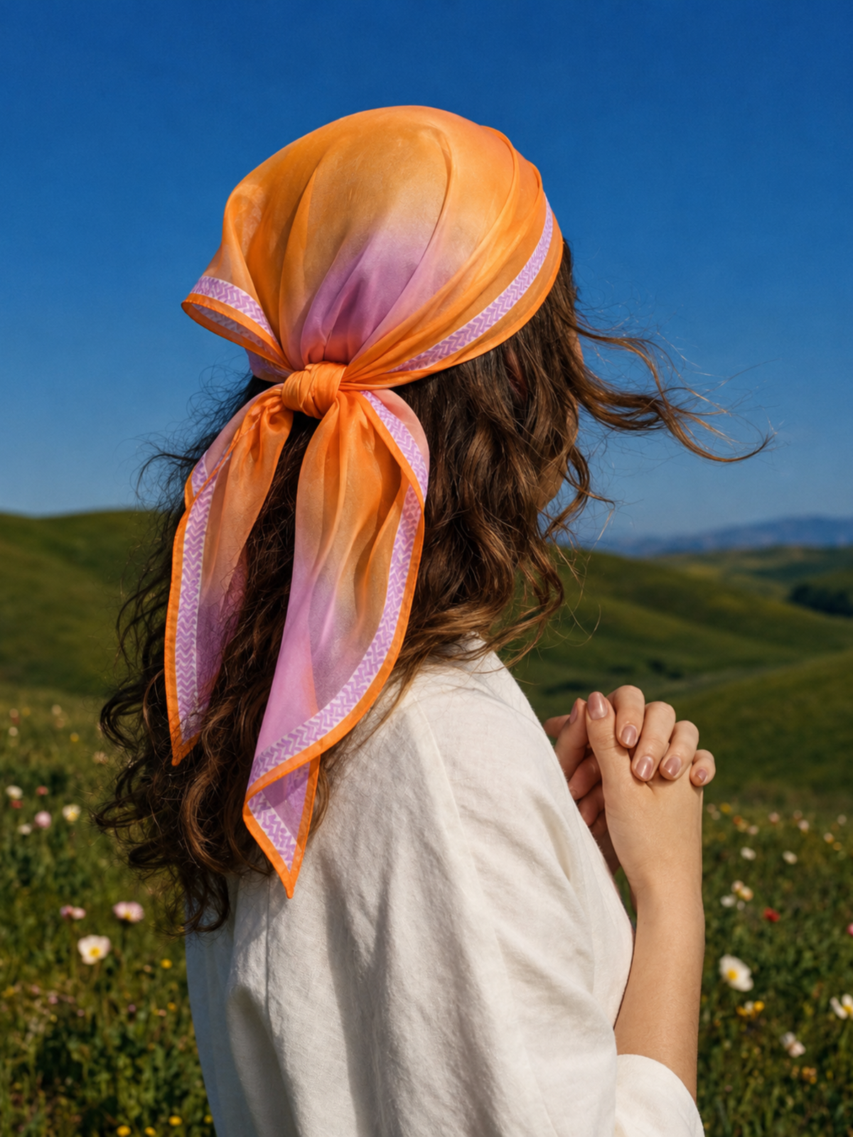 Daydream Silk Scarf