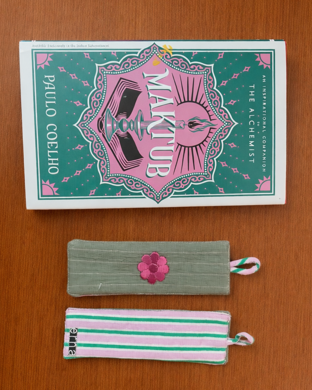 Upcycled Fabric Bookmarks (set of 4)